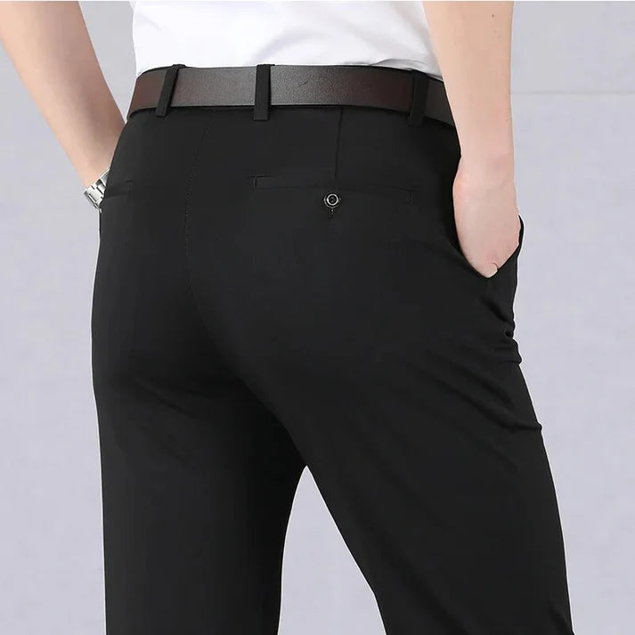 Premium Waist Adjustable Cotton Men's Trouser (Pack of 2)