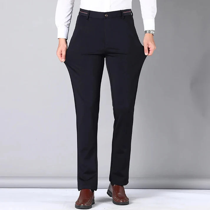 Premium Waist Adjustable Cotton Men's Trouser (Pack of 2)