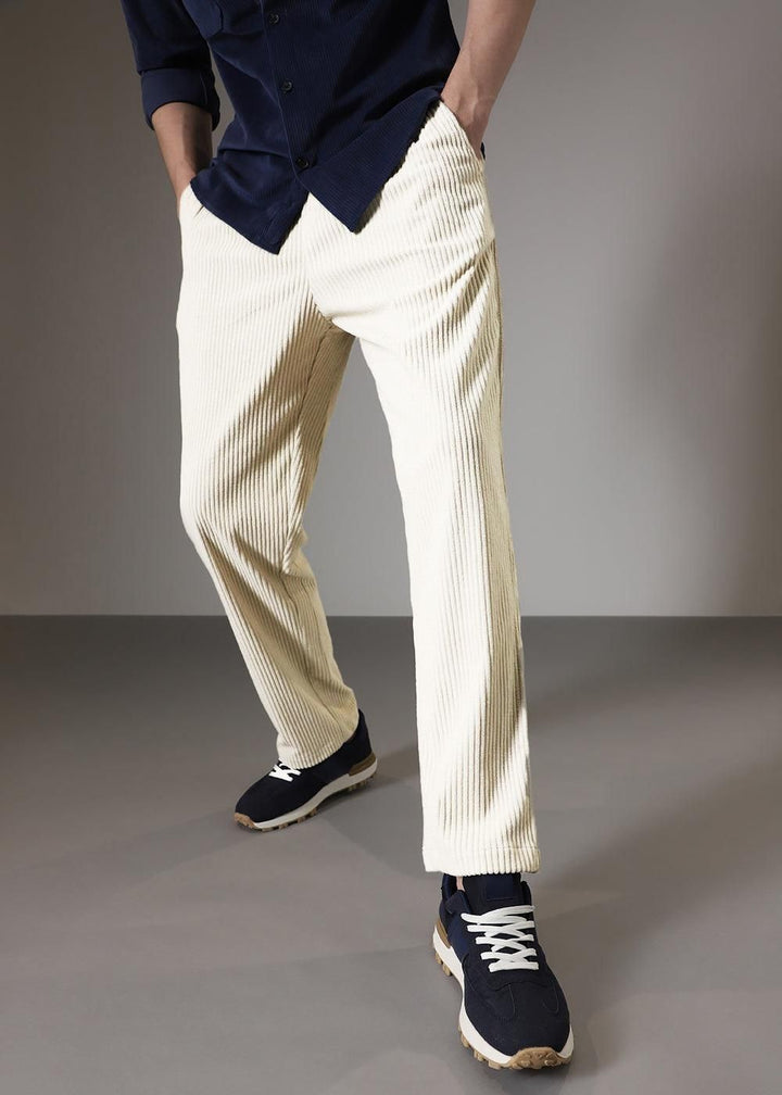 Men's Caudray Pants (Cream Color)
