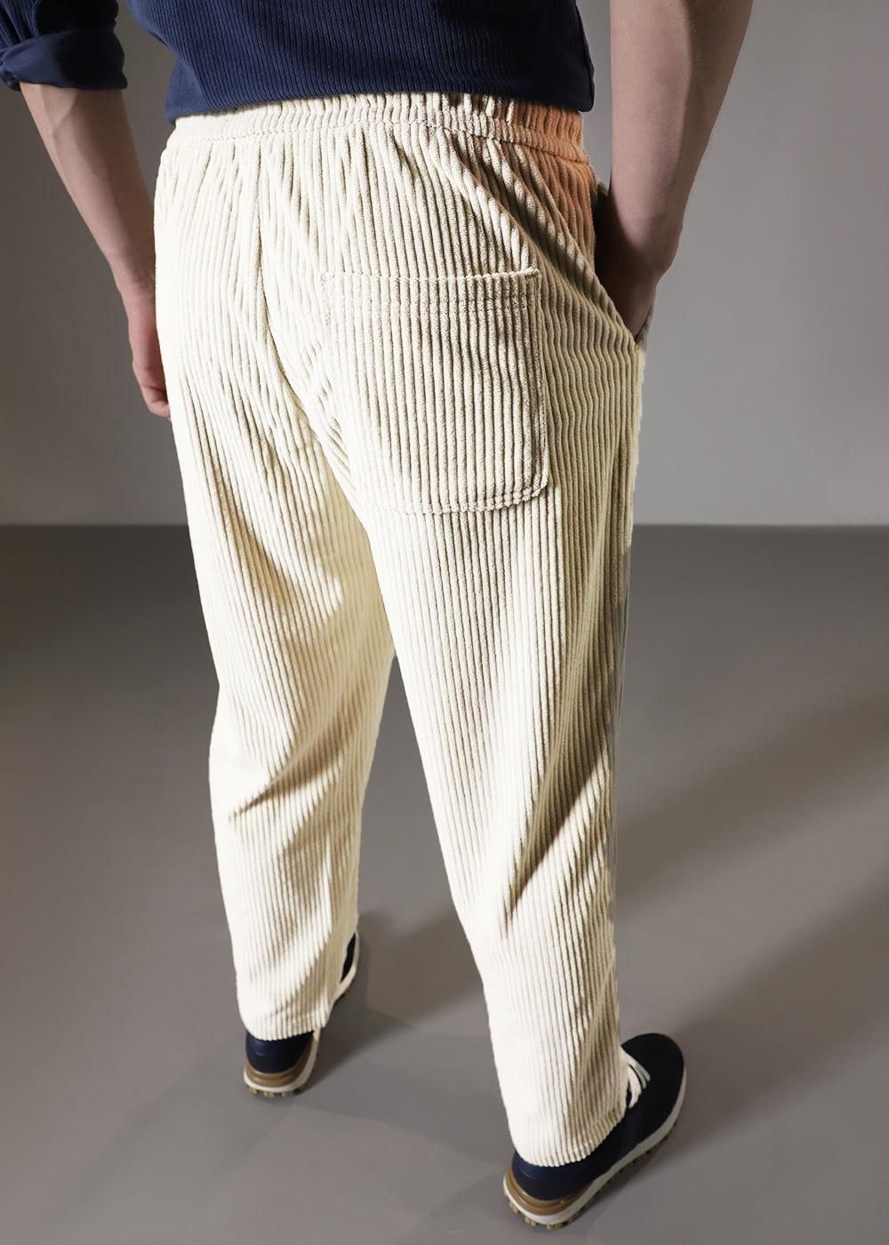 Men's Caudray Pants (Cream Color)