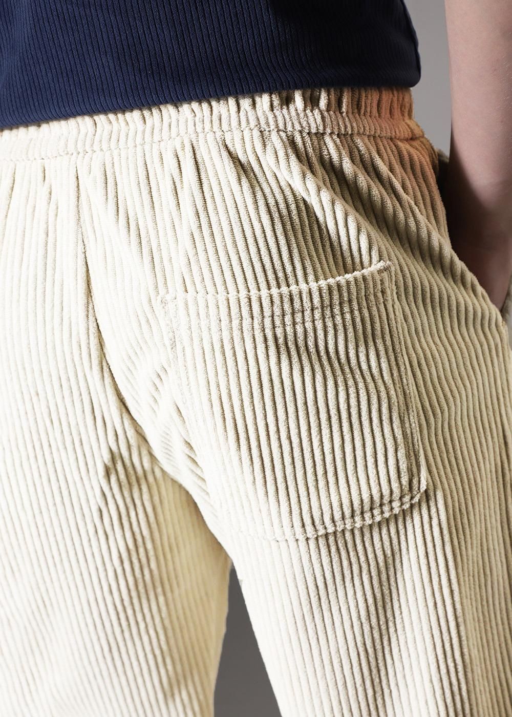 Men's Caudray Pants (Cream Color)