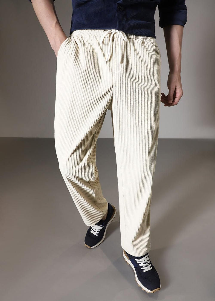Men's Caudray Pants (Cream Color)