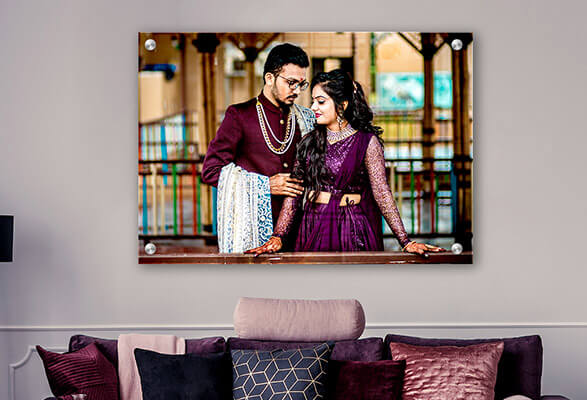 acrylic photo frame