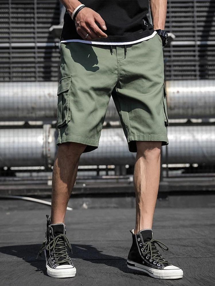 Stylord Cotton Cargo Shorts (Pack of 3)