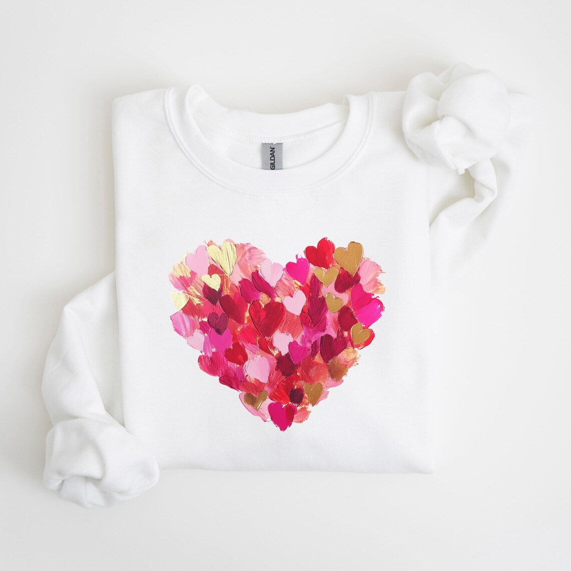 Blushing Hearts Cozy Sweatshirt