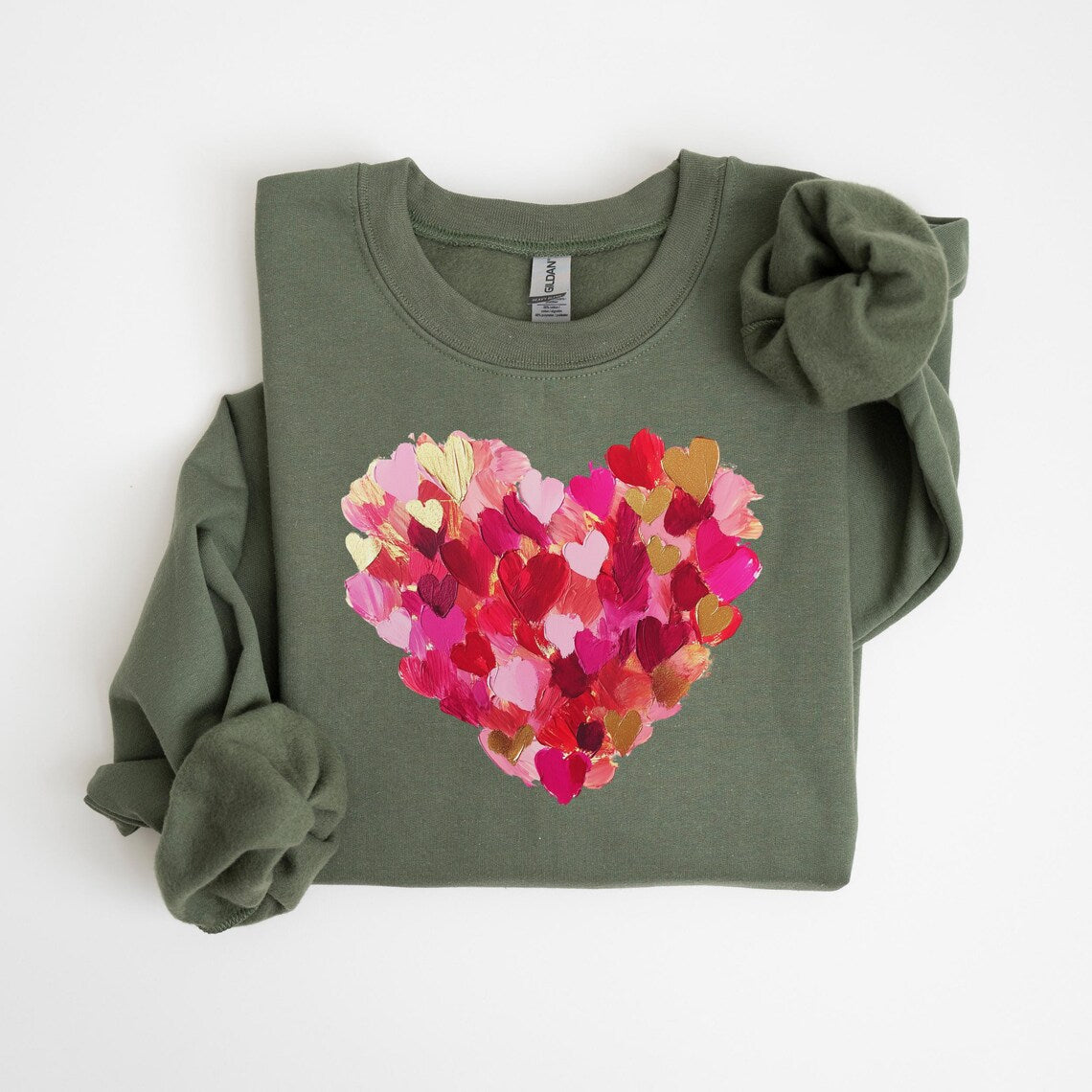 Blushing Hearts Cozy Sweatshirt