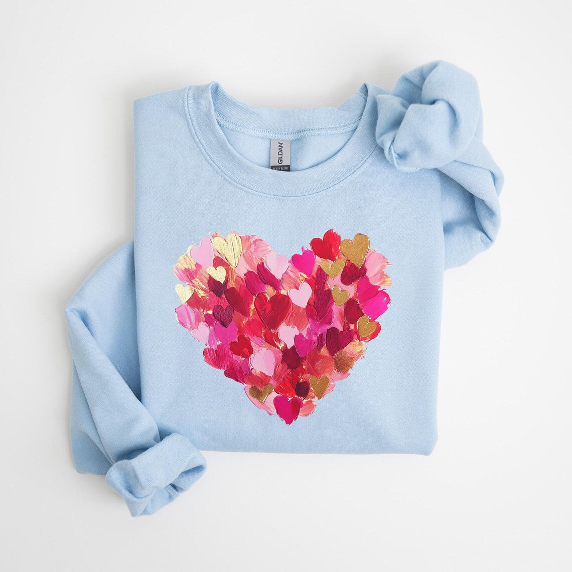 Blushing Hearts Cozy Sweatshirt