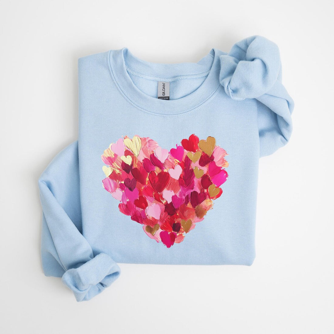 Blushing Hearts Cozy Sweatshirt