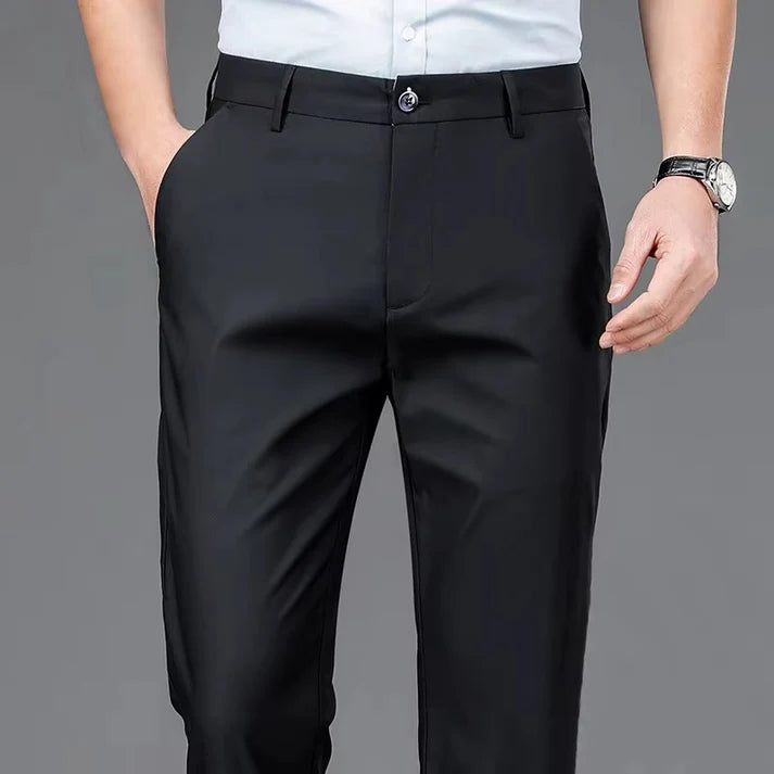 Premium Waist Adjustable Cotton Men's Trouser (Pack of 2)